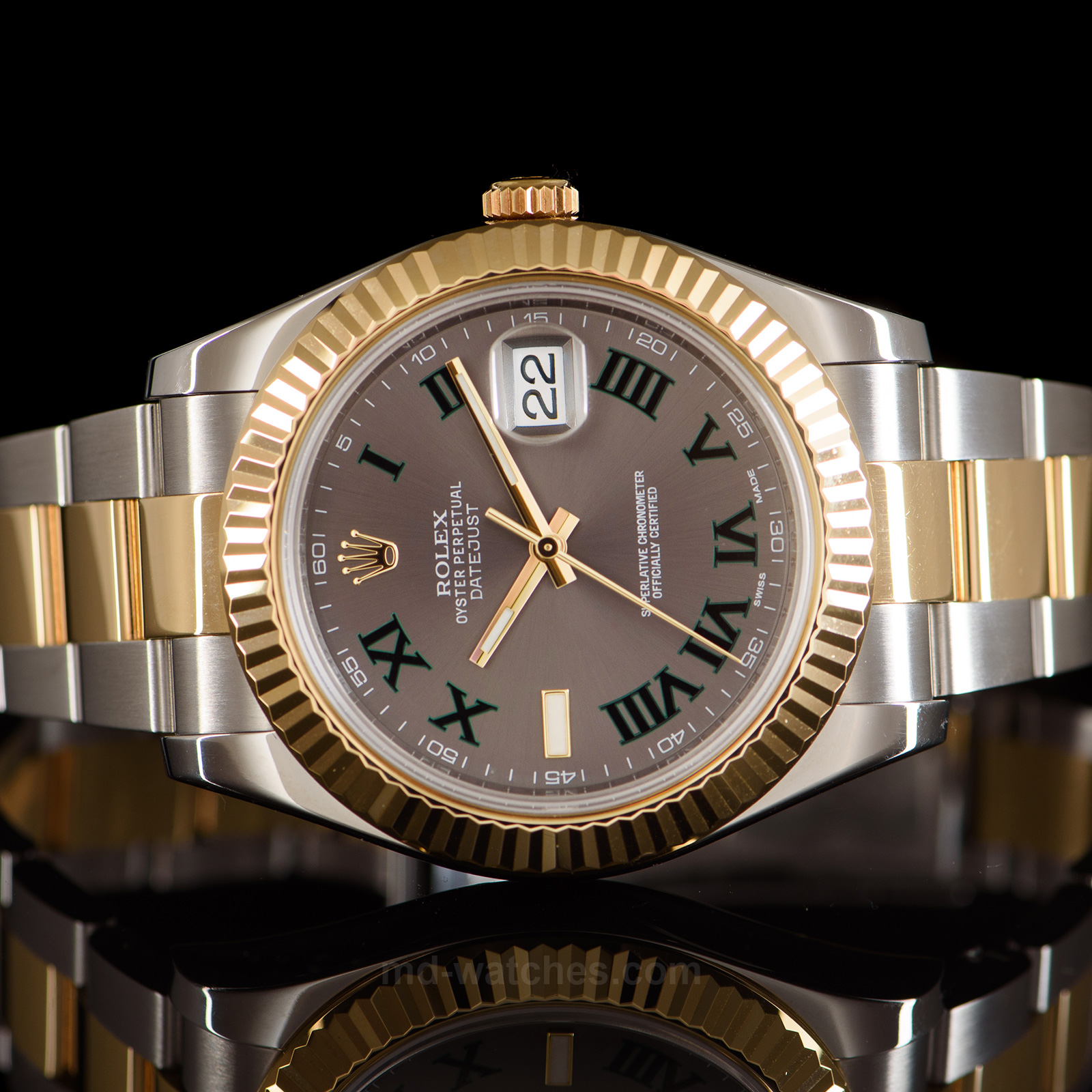 rolex oyster 2 tone price