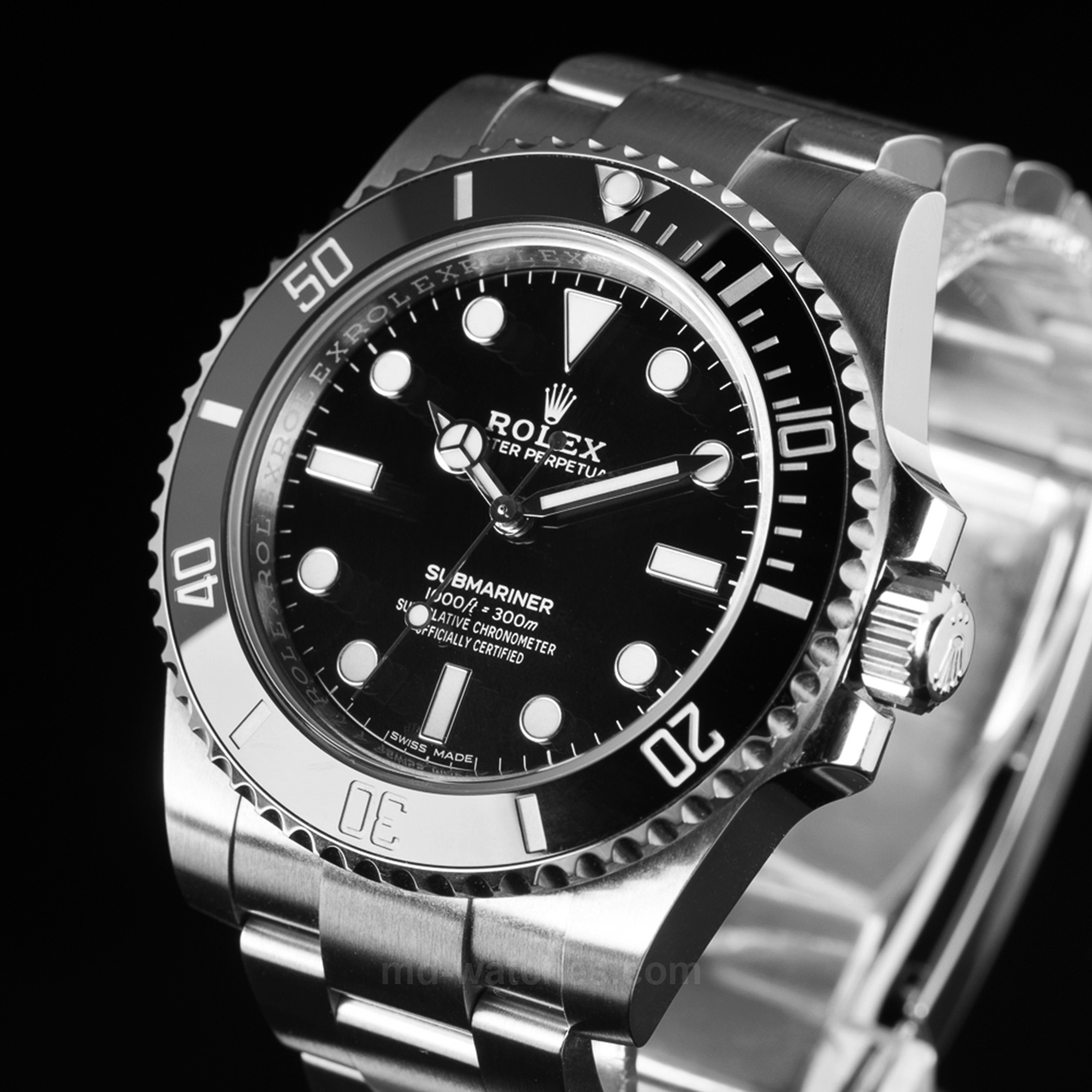 butiksindehaveren Pogo stick spring vrede Rolex Submariner "No date" Ceramic Ref.: 114060 - 40mm - MD Watches
