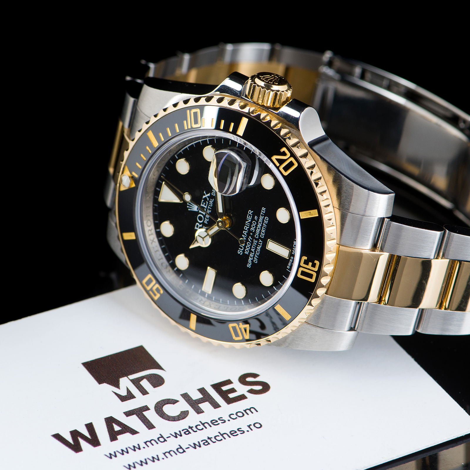 Rolex Submariner Ref: 116613LN Two-tone gold/steel - 40mm - MD